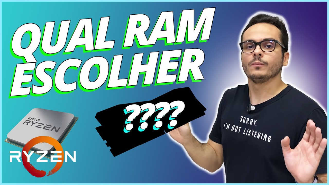 TUDO SOBRE QUAL MEMÓRIA USAR NO SEU PC GAMER COM AMD RYZEN
