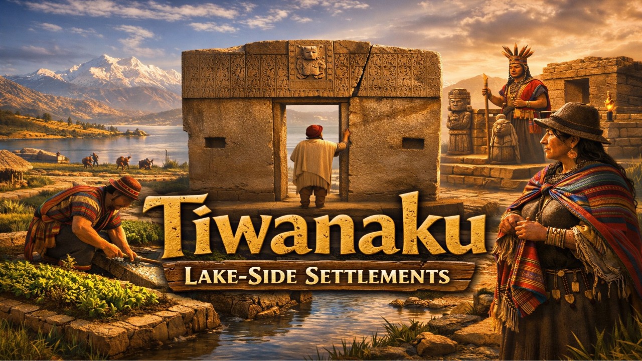 Tiwanaku Lake Titicaca Settlements ASMR Sleep | Ancient Andean Civilization