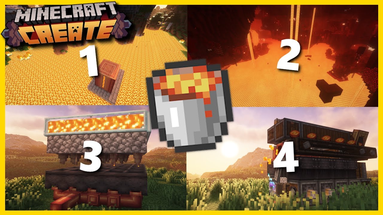 Every Way To Automate Lava Within Create!