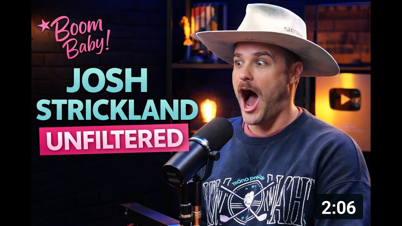 Josh Strickland Gets Real About Broadway, Vegas & Reinventing Yourself | Boom Baby