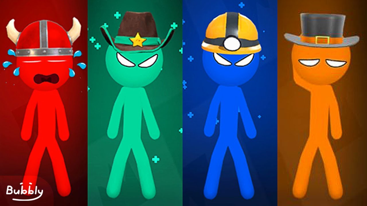 Stickman Random MINIGAMES Tournament - Stickman Party 1 2 3 4 Player 2023