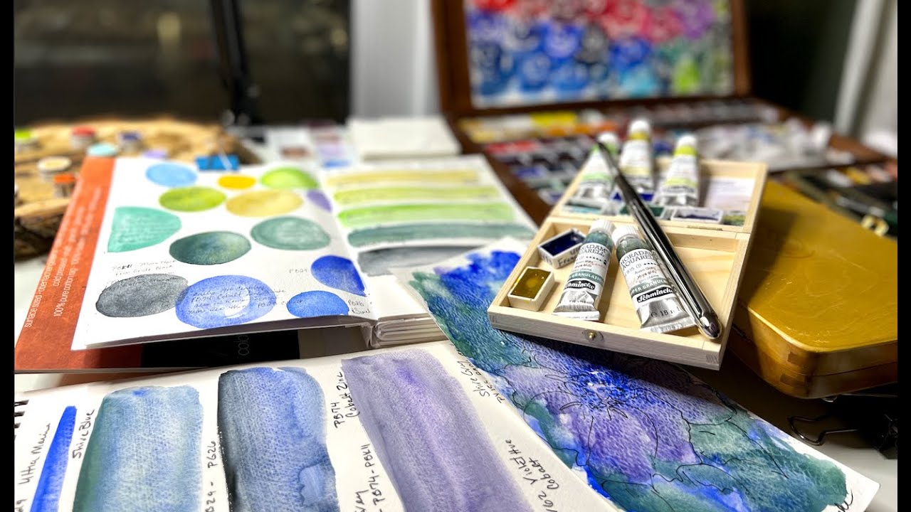 Schmincke Horadam SHIRE Super Granulating Watercolor Set Review