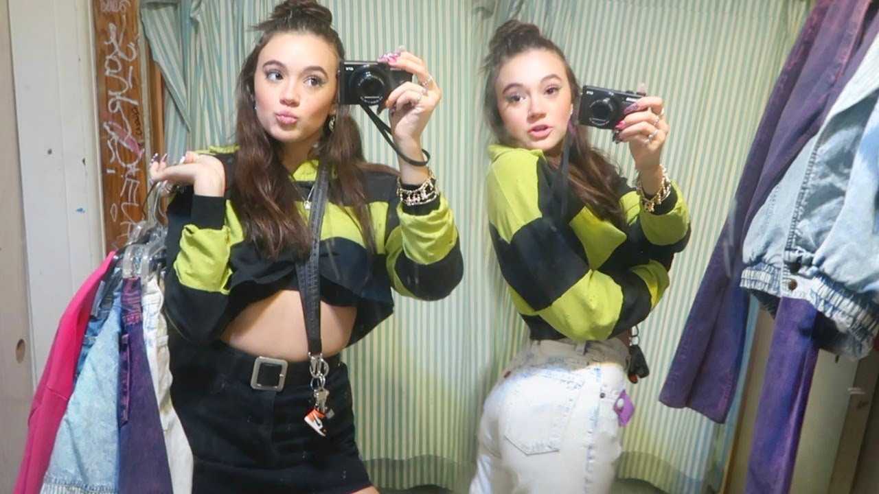 Come Thrift With Me Vintage I TRY EVERYTHING ON !! FionaFrills Vlogs