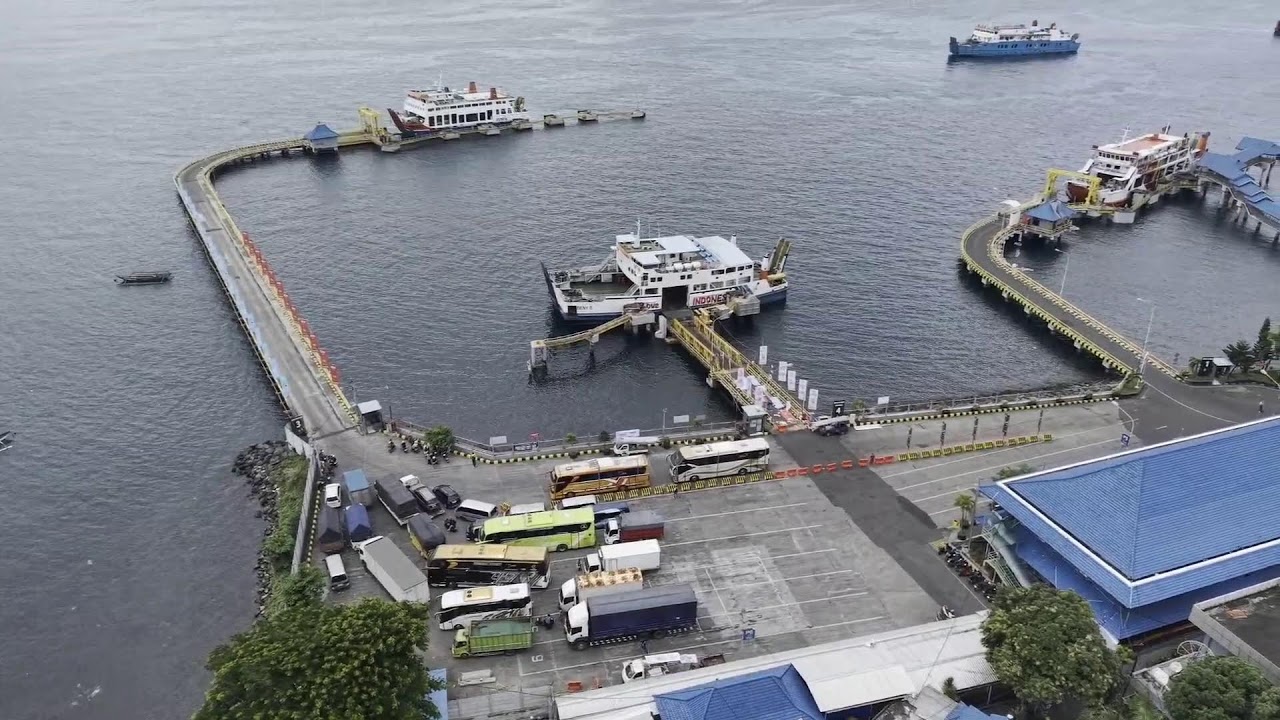Pelabuhan Ketapang 13-03 12:30 WIB | Kondisi Ramai