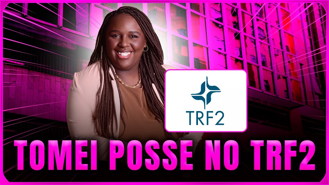 Tomei posse no TRF2!!!