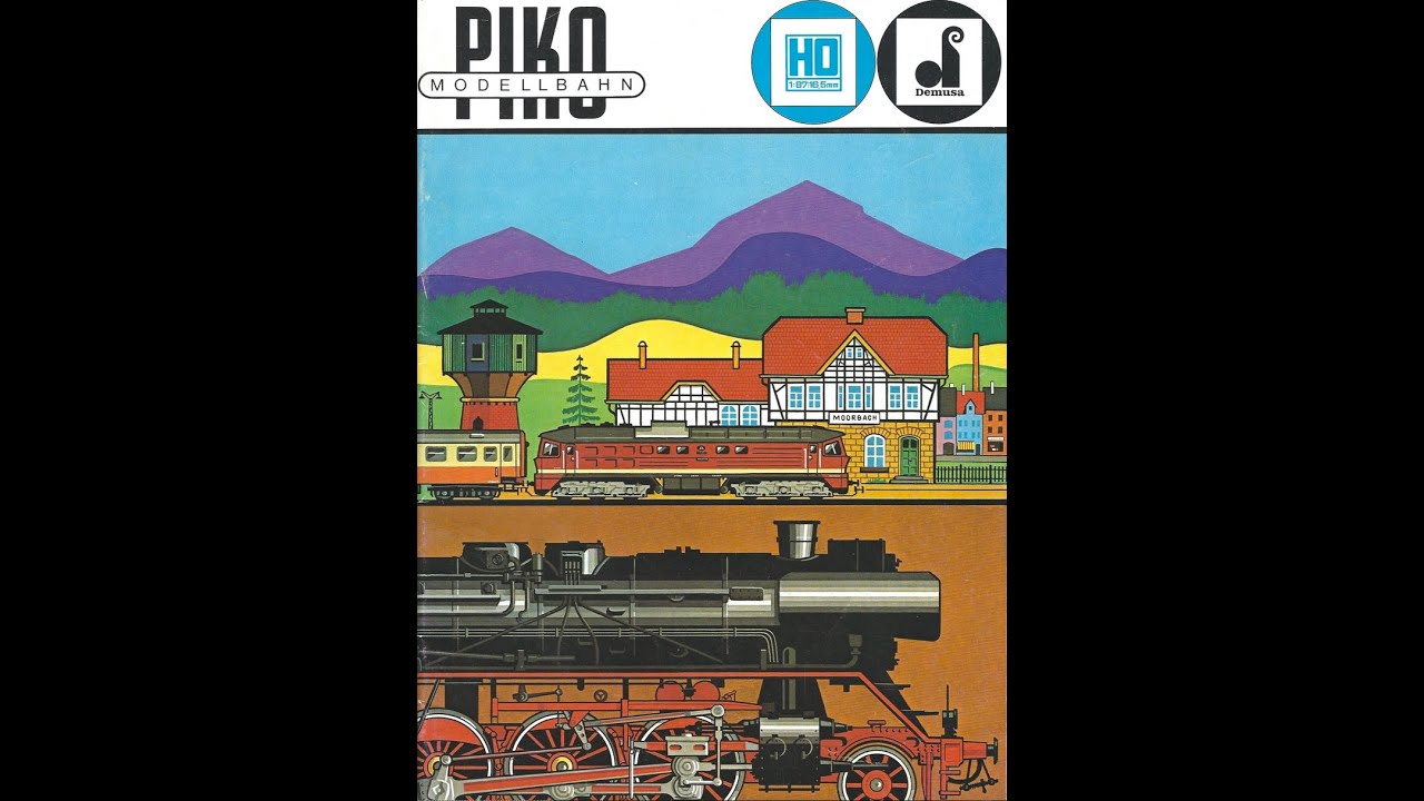 Piko Modellbahn Katalog von 1980