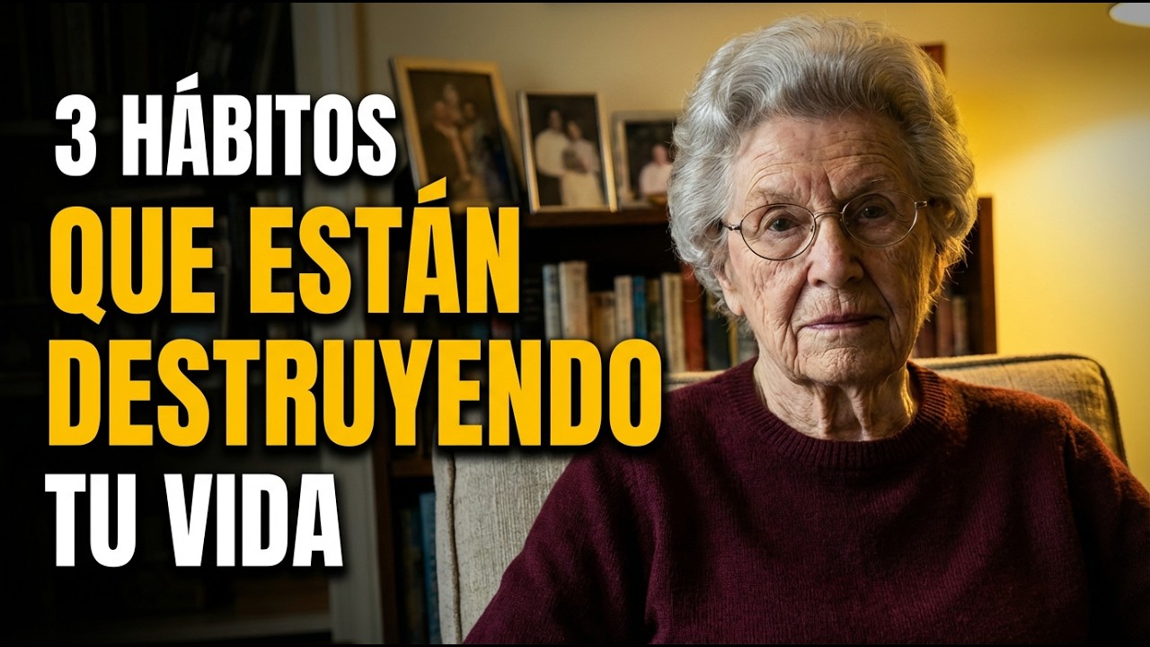 A los 85, Puedo Decir: Estos 3 Hábitos Están Destruyendo Tu Vida