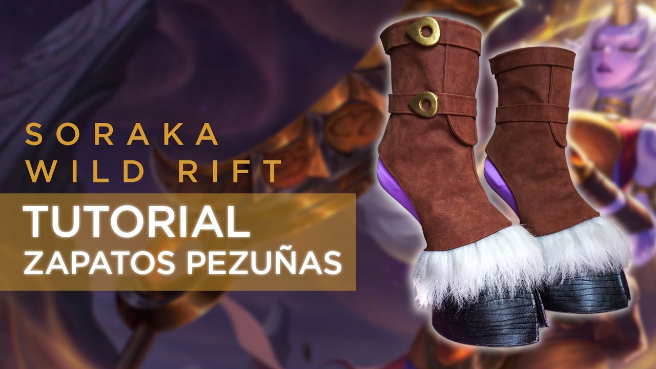 Tutorial | Zapatos Pezuñas en Worbla | Soraka Wild Rift