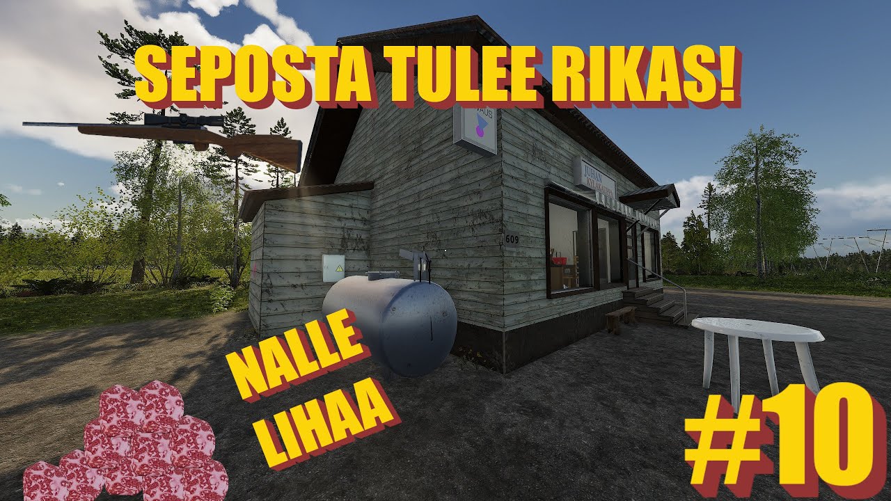 SEPOSTA TULEE RIKAS! | Finnish Cottage Simulator