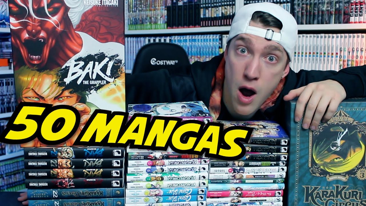 J'AI REÇU 50 MANGA!! ( unboxing manga )