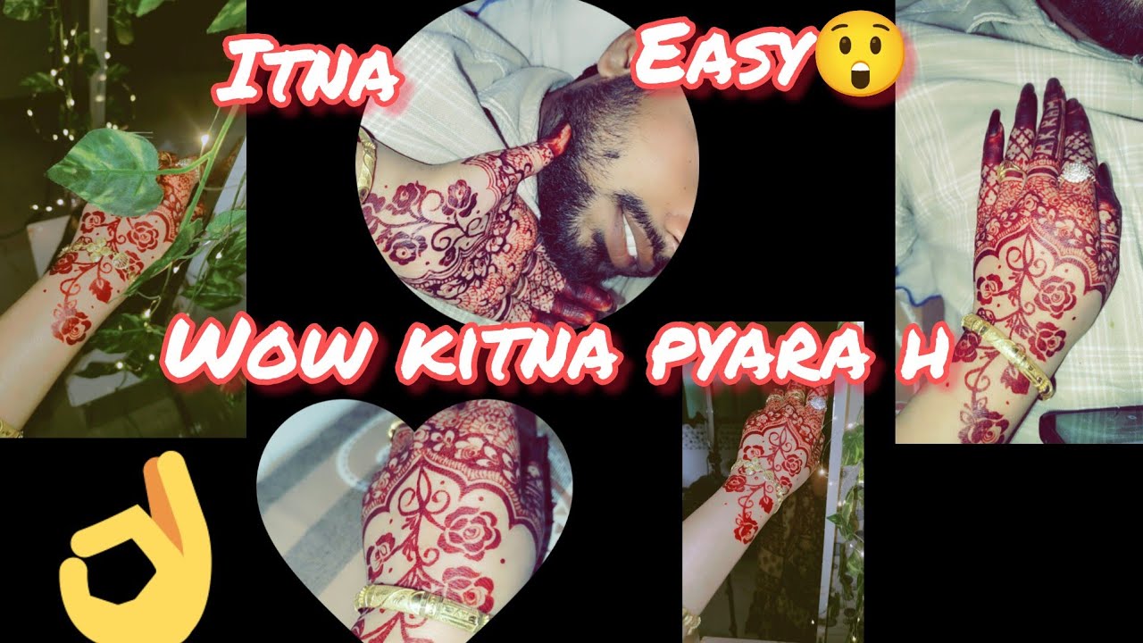 Floler mehndi design 👌👌👌