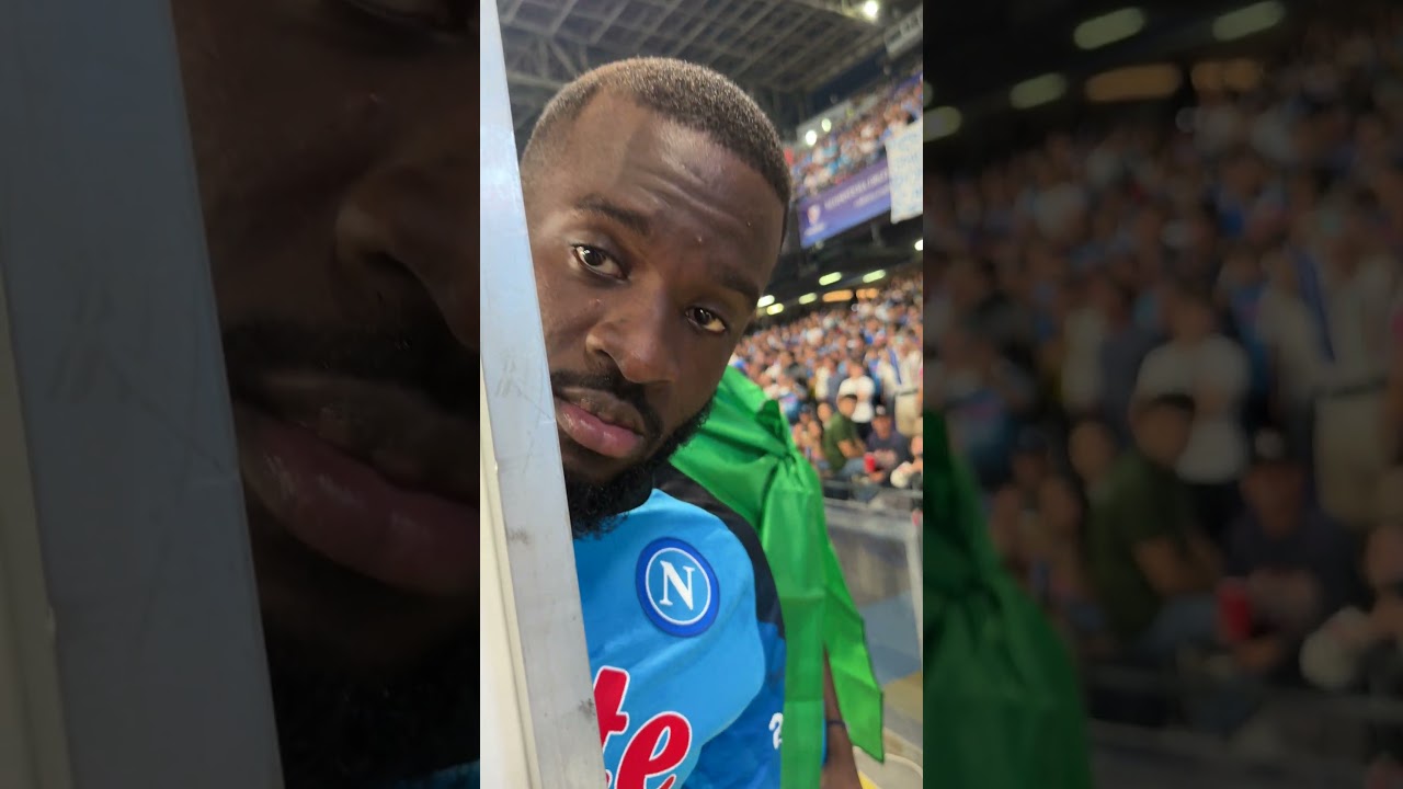 Podkradamy się do Osimhena i Ndombel&eacute; przed ceremonią wręczenia nagr&oacute;d 🤫 #Kr&oacute;tkieFilmy