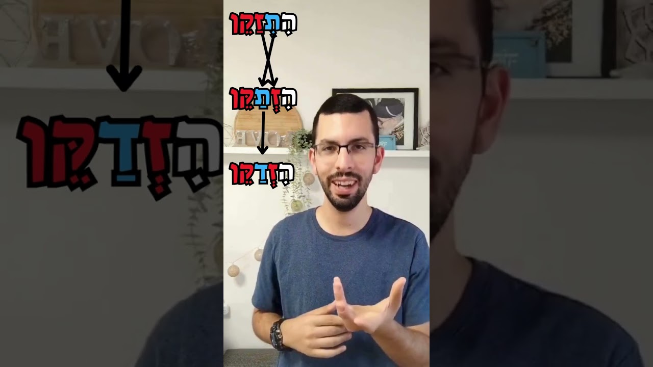 8. גזרת השלמים - חריגות בבניין התפעל | בגרות בלשון עם אריאל נבון
