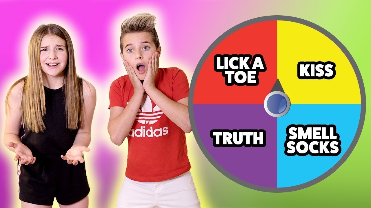 Spinning a Wheel & Doing Whatever it Lands on Challenge w/ Piper Rockelle