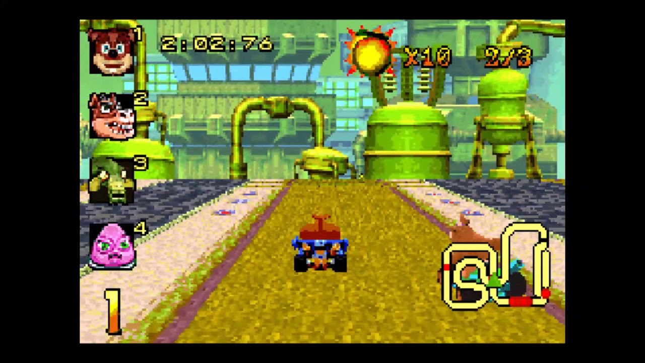 Crash Nitro Kart: (Assembly Lane - Crunch Bandicoot!)