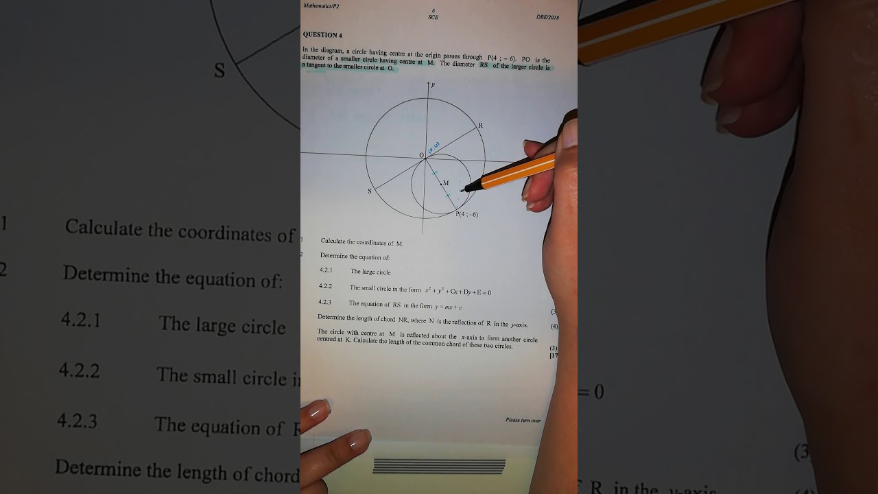 Analytical geometry Grade 12