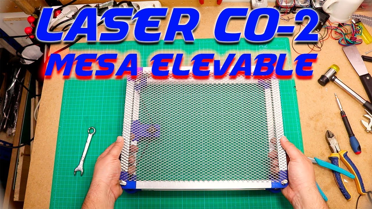 Laser Co2 40w - Montar Plataforma elevable