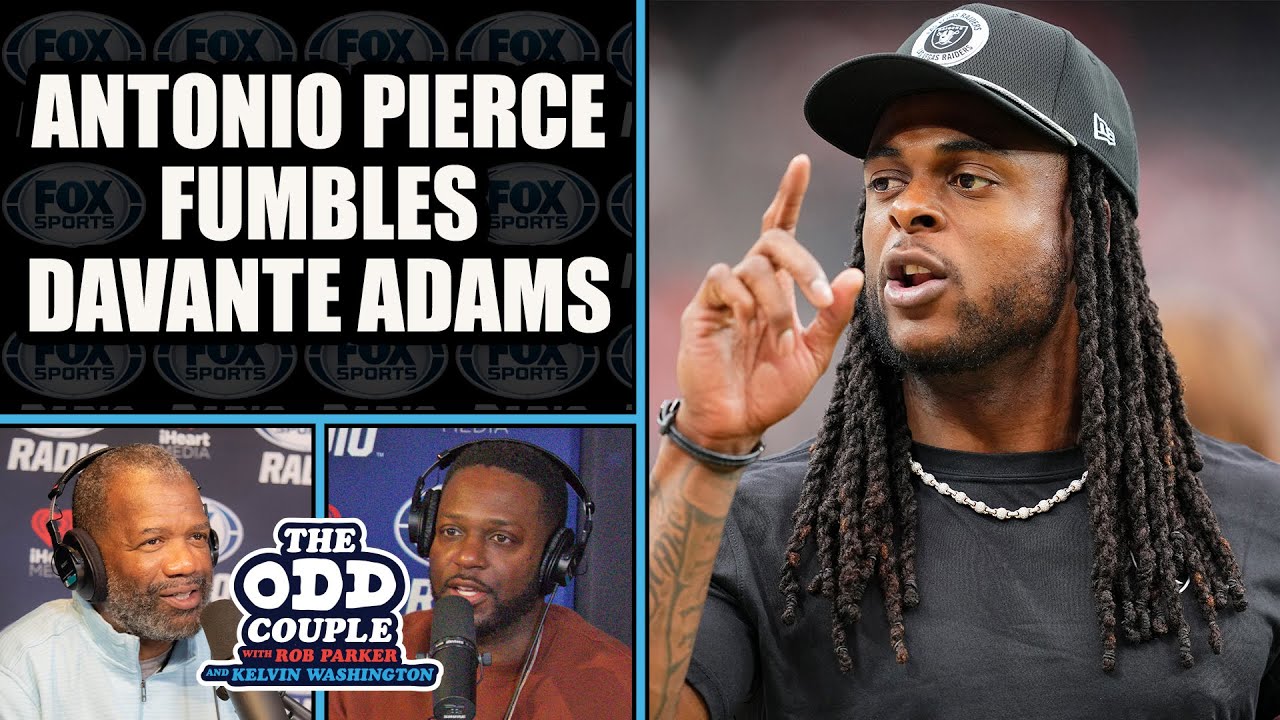 Rob Parker Rips Antonio Pierce for Davante Adams Requesting Trade Out of Las Vegas