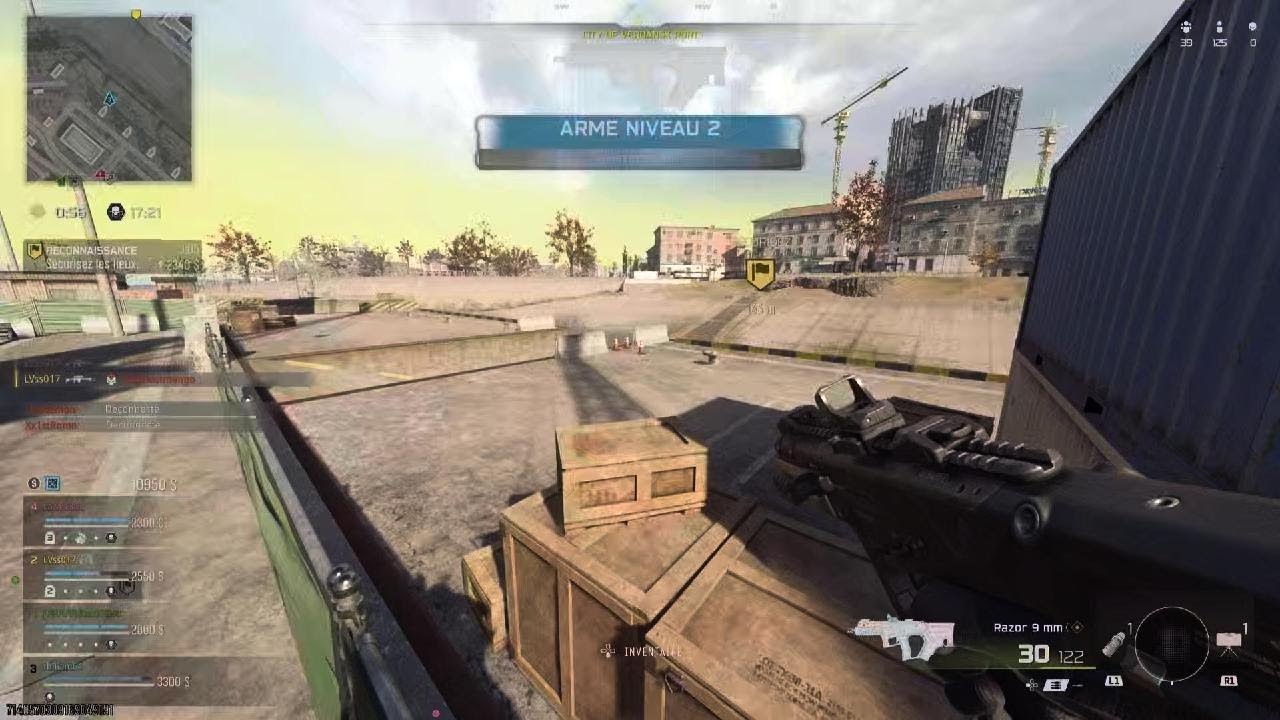 Jolie Top 1 j ai jouer le l eure en diversionCall of Duty