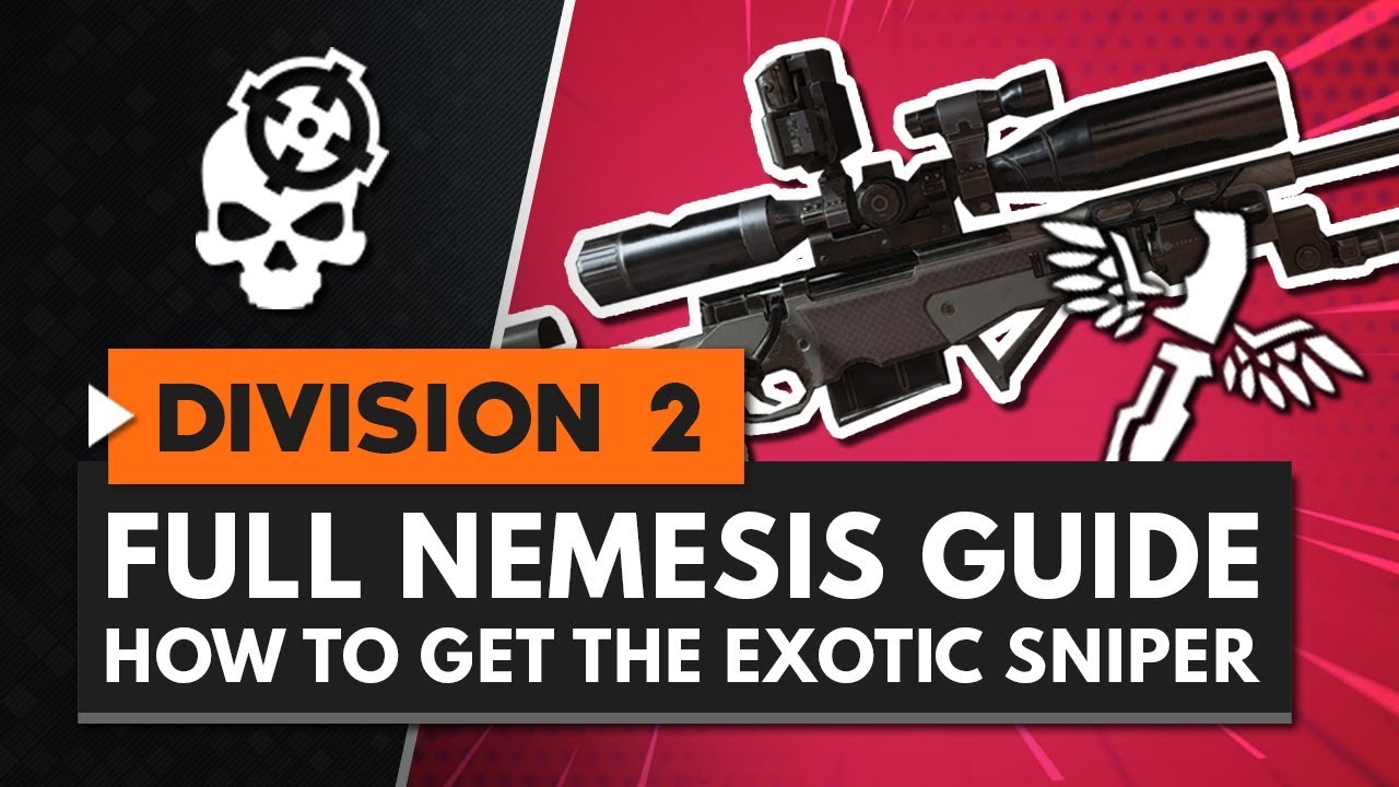FULL NEMESIS GUIDE - How to Get the New Exotic Sniper + All Talents & Gameplay | The Division 2
