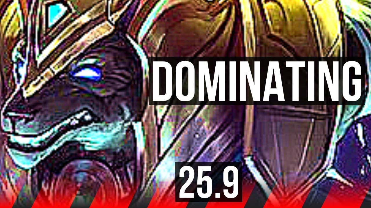 NASUS vs IRELIA (TOP) | Quadra, Dominating | KR Grandmaster | 25.9
