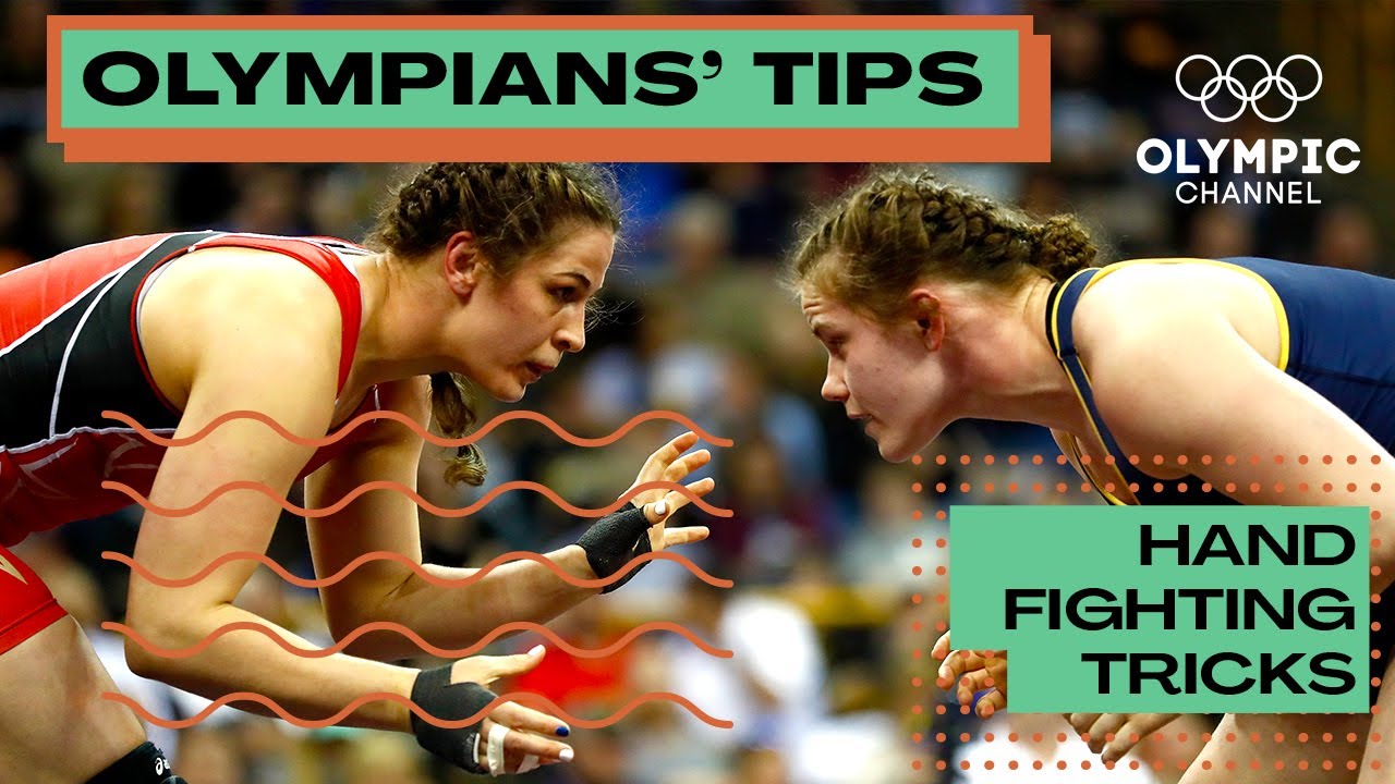 Hand fighting in Ground Wrestling feat. Adeline Gray | Olympians' Tips