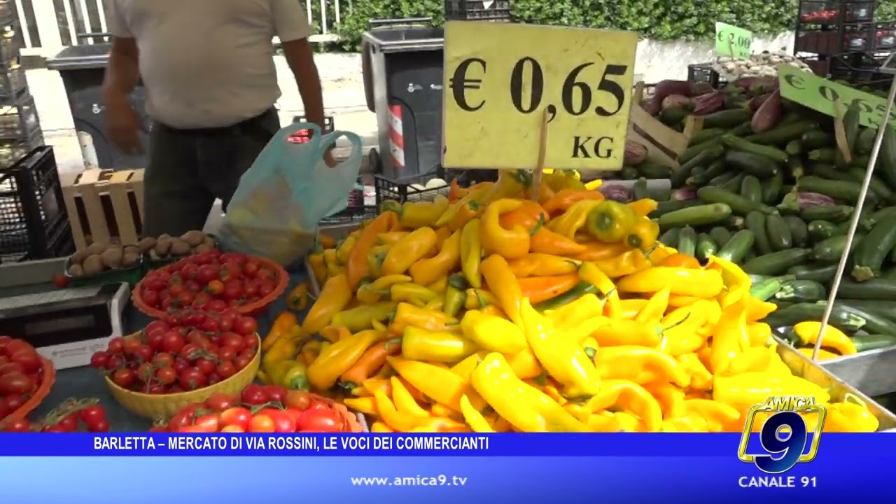 Barletta - Mercato di via Rossini, le voci dei commercianti