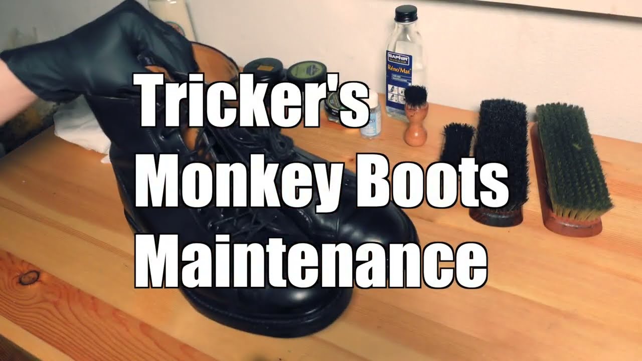 Reviving Secondhand Tricker's Monkey Boots: My Maintenance Journey!
