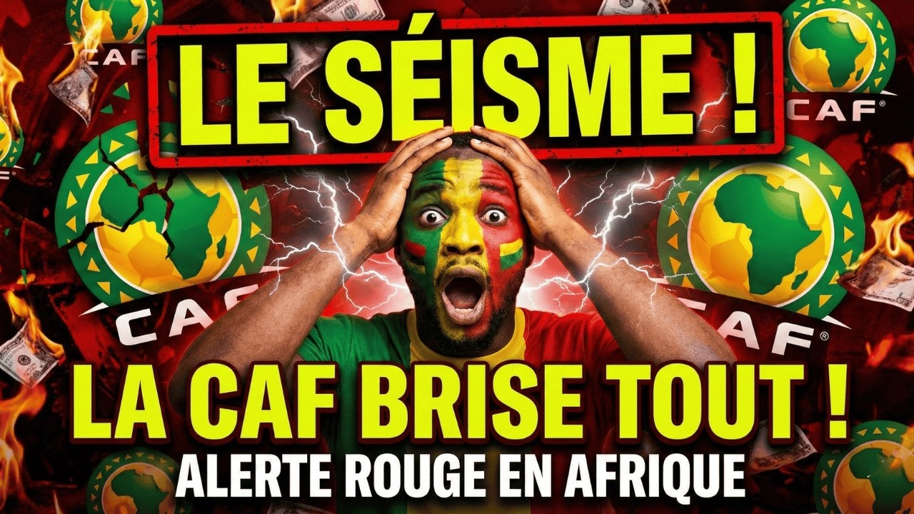 SÉISME-CAF : LES SANCTIONS TOMBENT ! LE FOOT AFRICAIN EST EN FEU ! #MOTSEPE #LIONS #CAN #ALEXFIRE