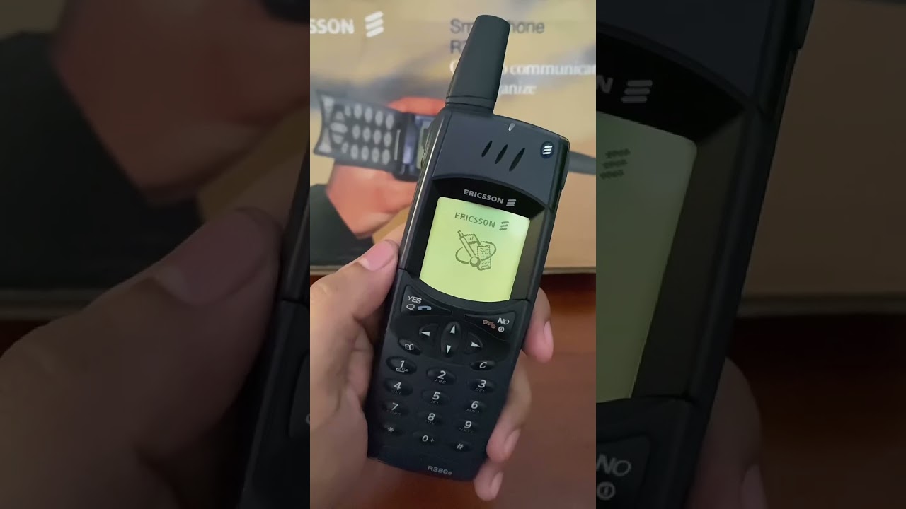 Ericsson R380s  #smartphone #90s #oldnokia #foryou #automobile #hpjadul #nostalgia #ringtone #retro