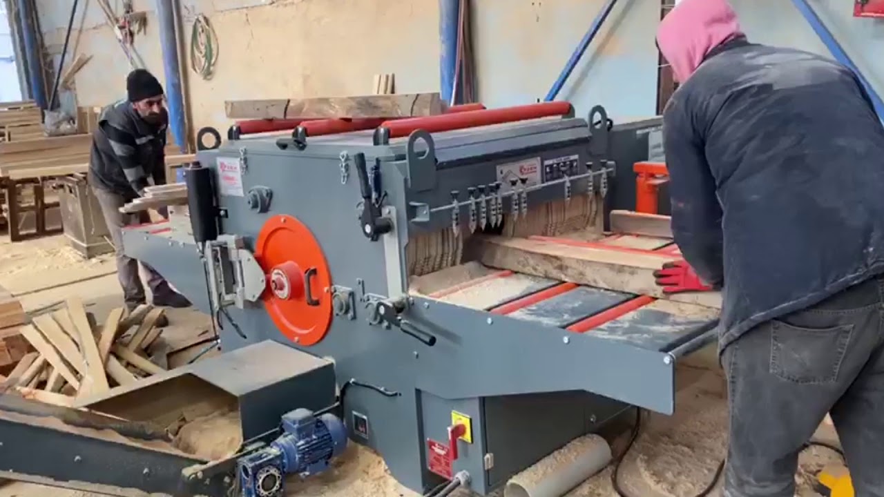 Double Edging & Slicing Cutter Machine │Çift Kenar Alma ve Çoklu Dilimleme Makinesi │ FORM MACHINE