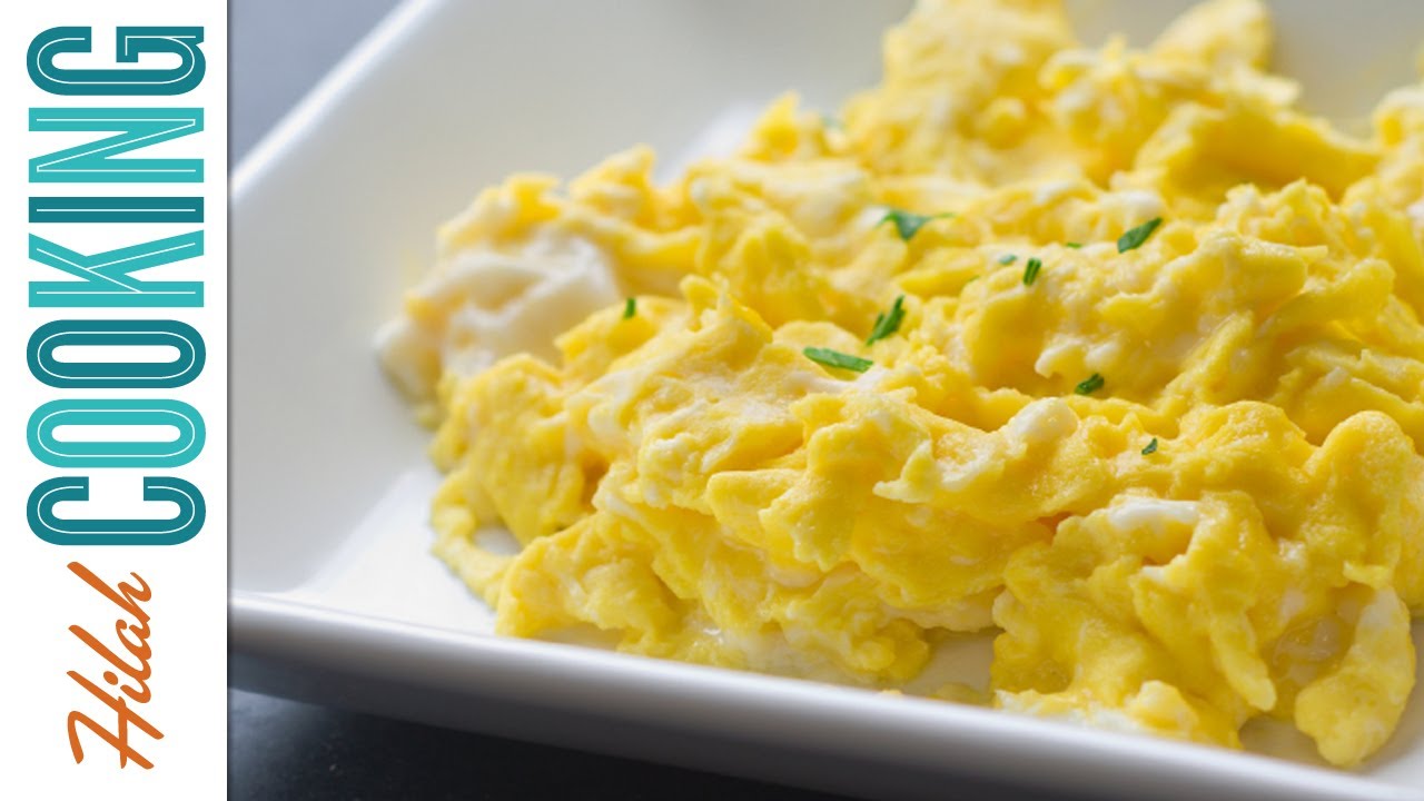 How to Make Scrambled Eggs | Perfect Scrambled Eggs Recipe | Hilah Cooking Ep 34