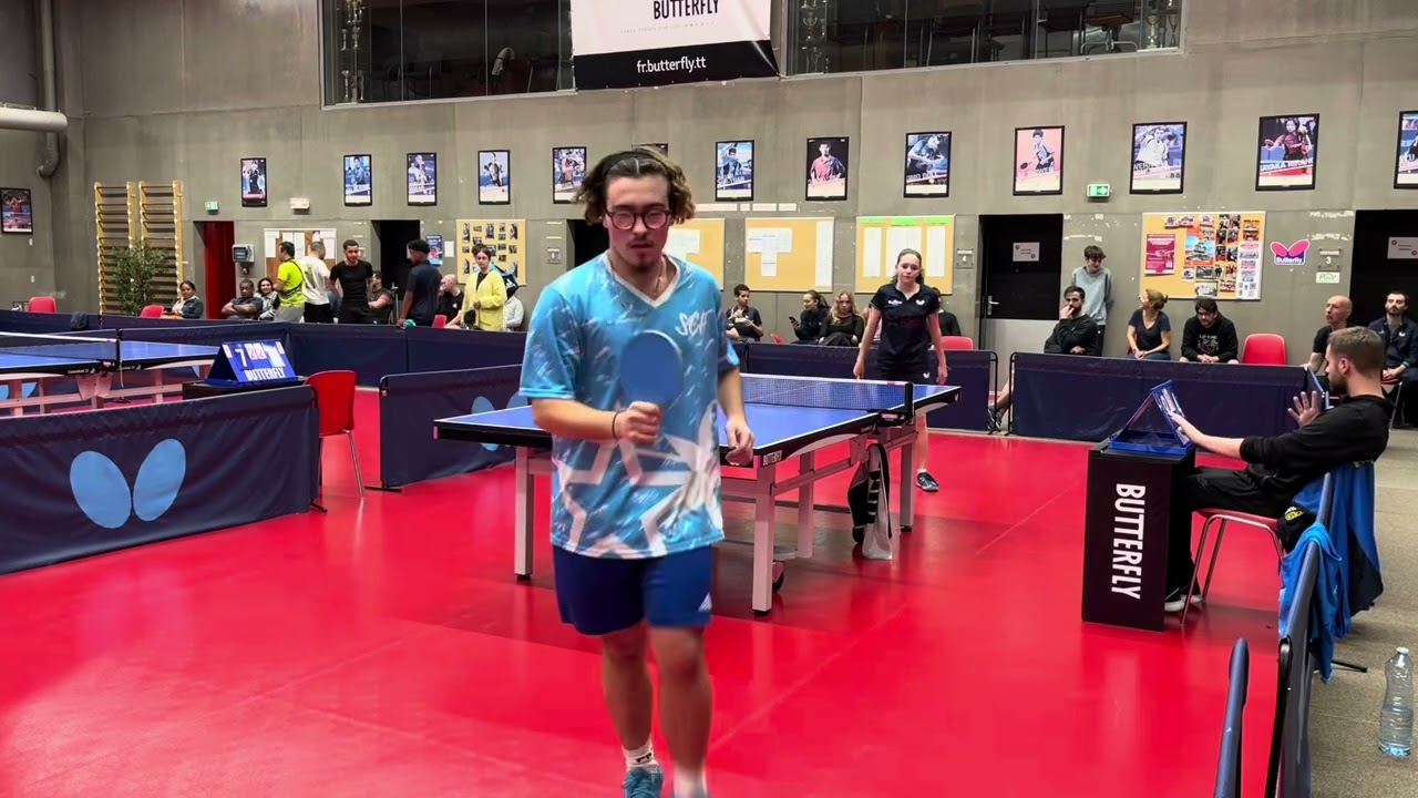 TOURNOI COURBEVOIE : 1/4 1699 ( SCH vs Manon LOTH 1596 n279 )