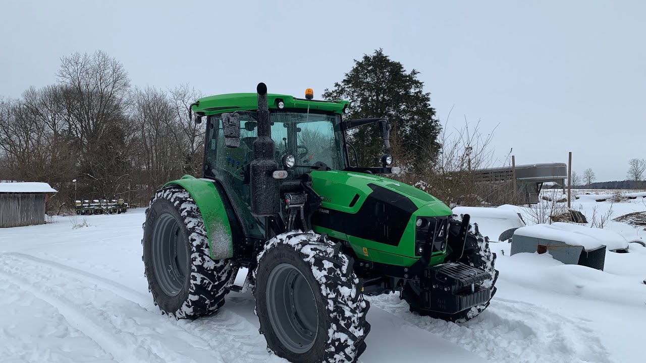 Cold Start Deutz Fahr 5110G, DEF AdBlue Frozen