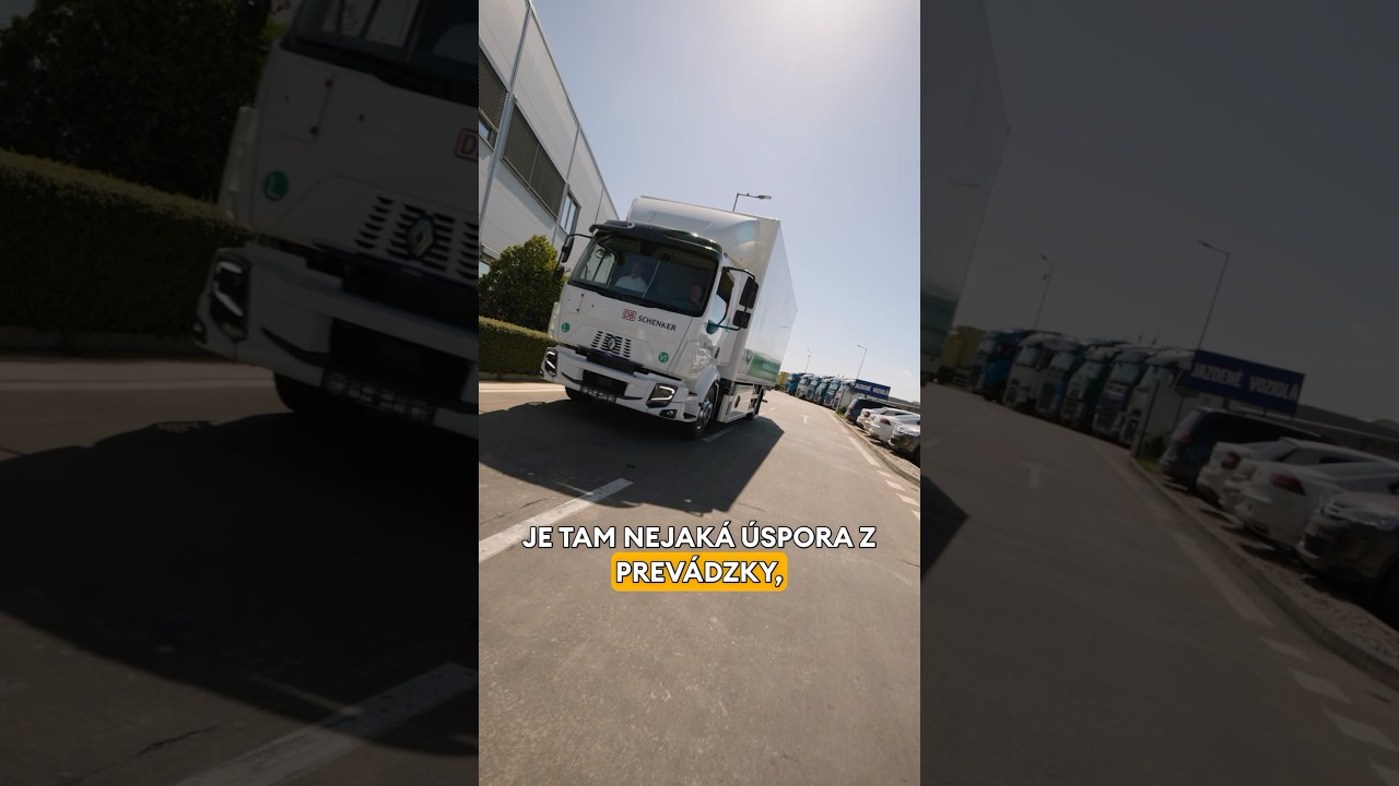 Spoločnosť DB Schenker svoju flotilu roz&scaron;&iacute;rila o dve nov&eacute; plne elektrick&eacute; Renault Trucks D16 E-TECH.