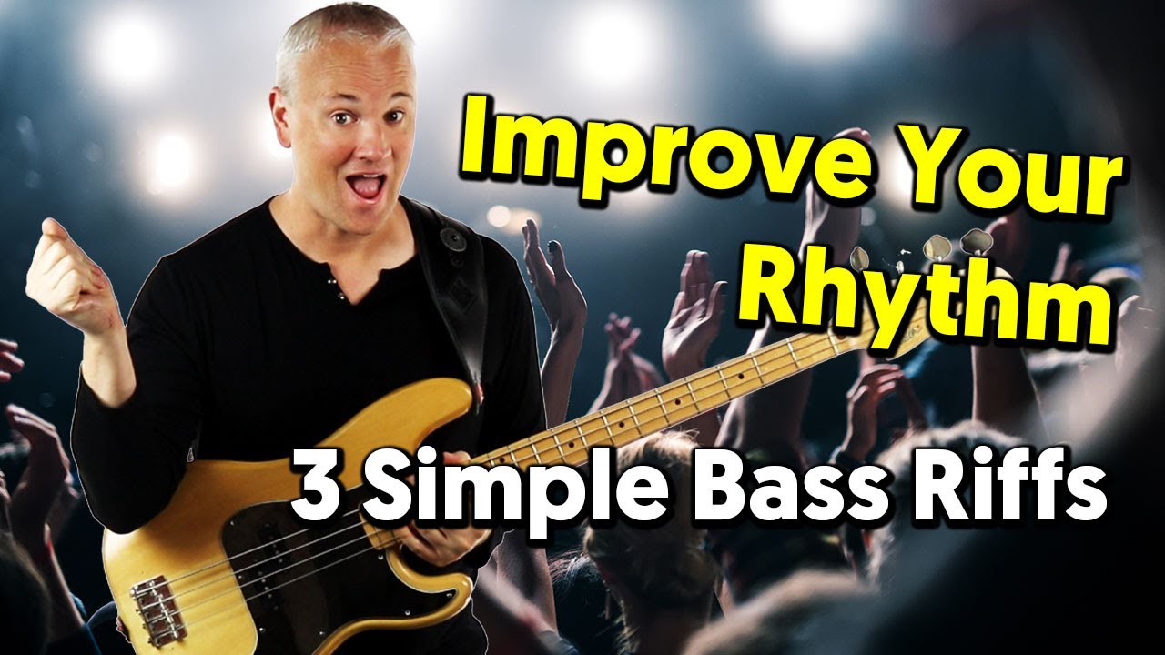 3 Simple Bass Grooves To Improve Your Rhythm!