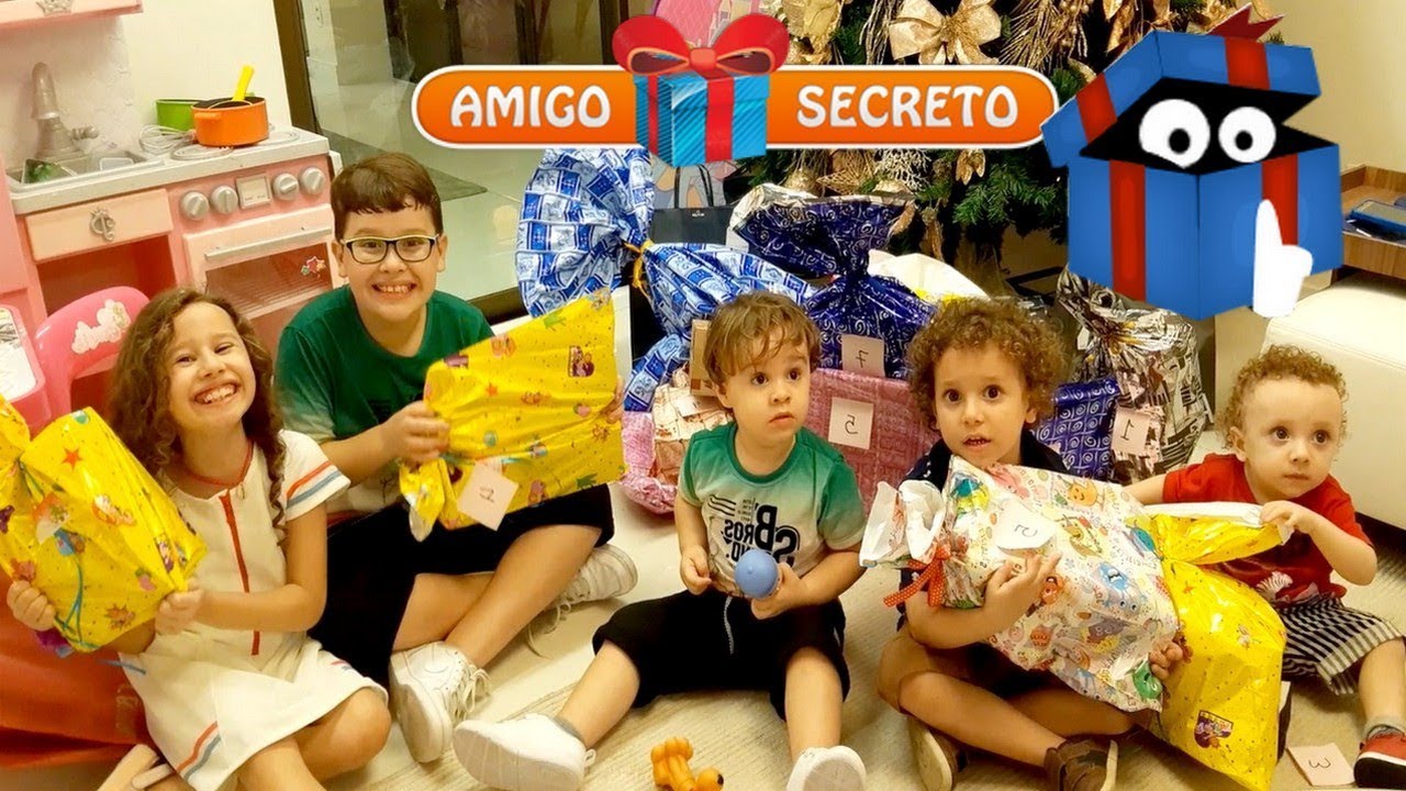 AMIGO OCULTO DA FAMÍLIA - CRIANÇAS