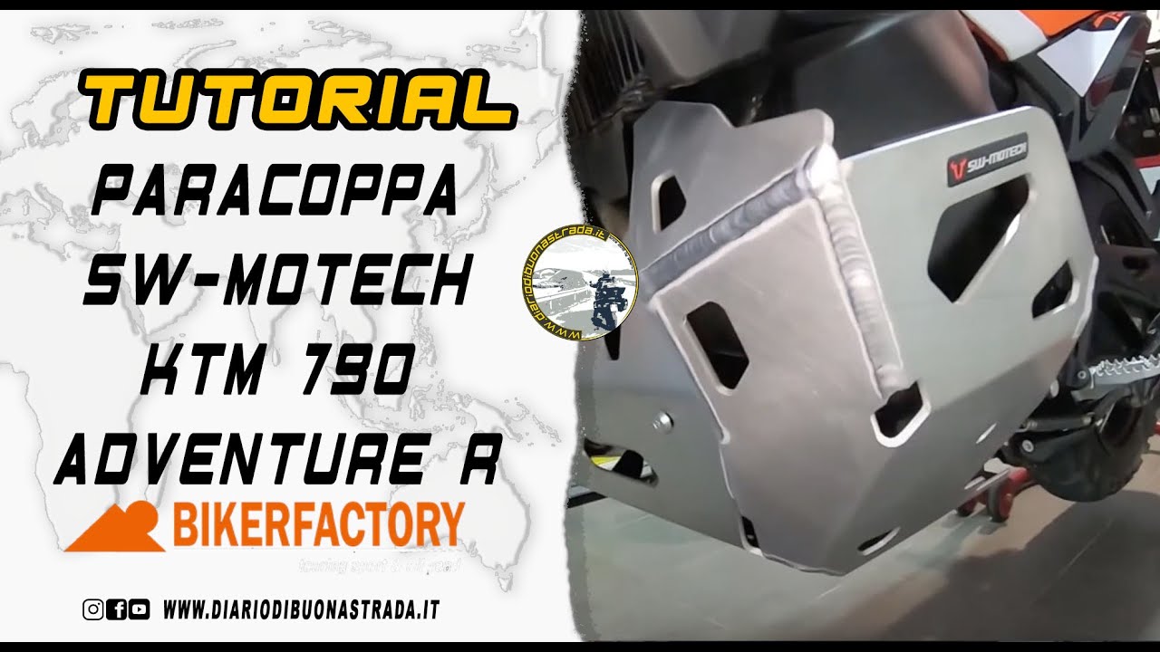 RECENSIONE E MONTAGGIO: PARACOPPA SW-MOTECH KTM 790 ADVENTURE R