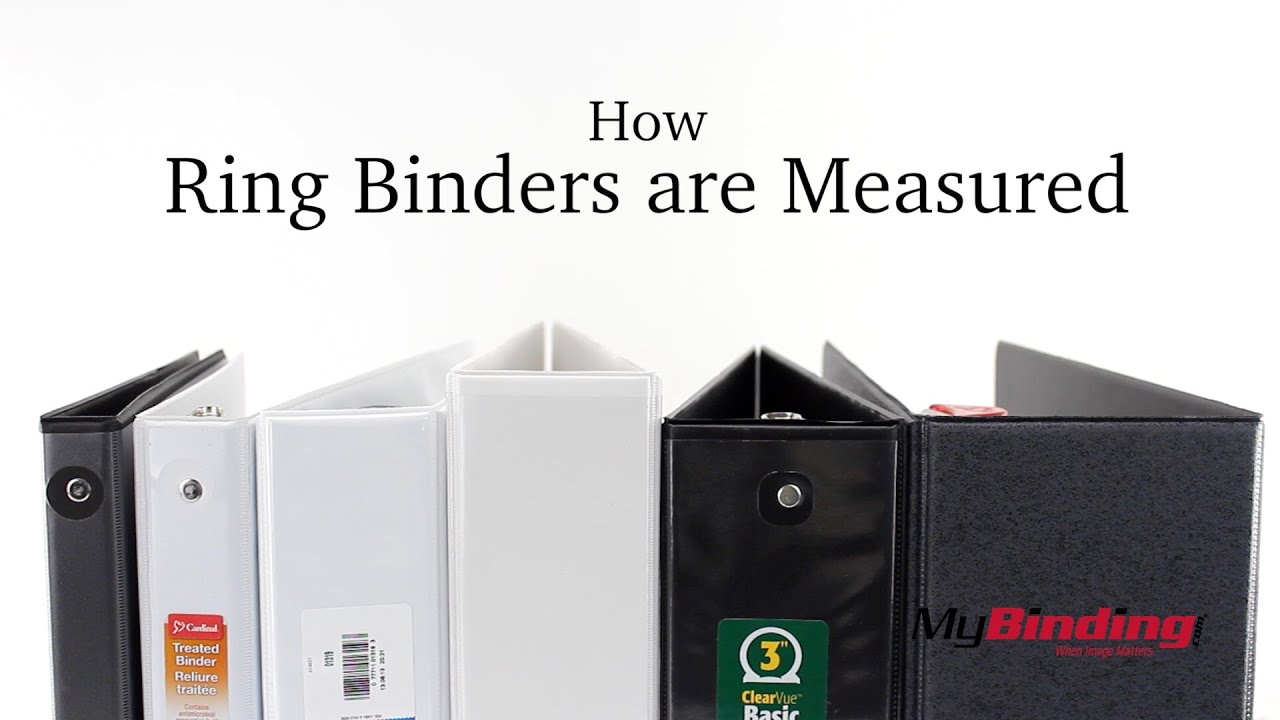 How are Ring Binders Measured?...with an answer