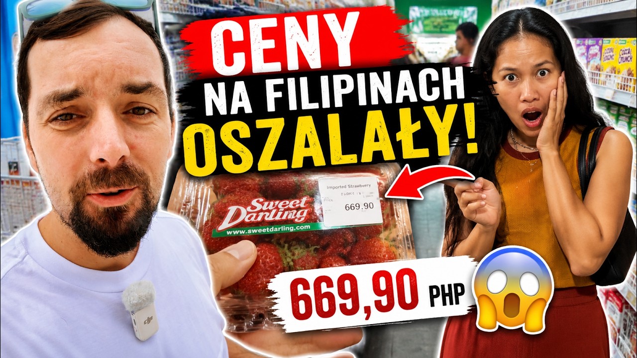 Kosmiczne ceny niekt&oacute;rych produkt&oacute;w na Filipinach