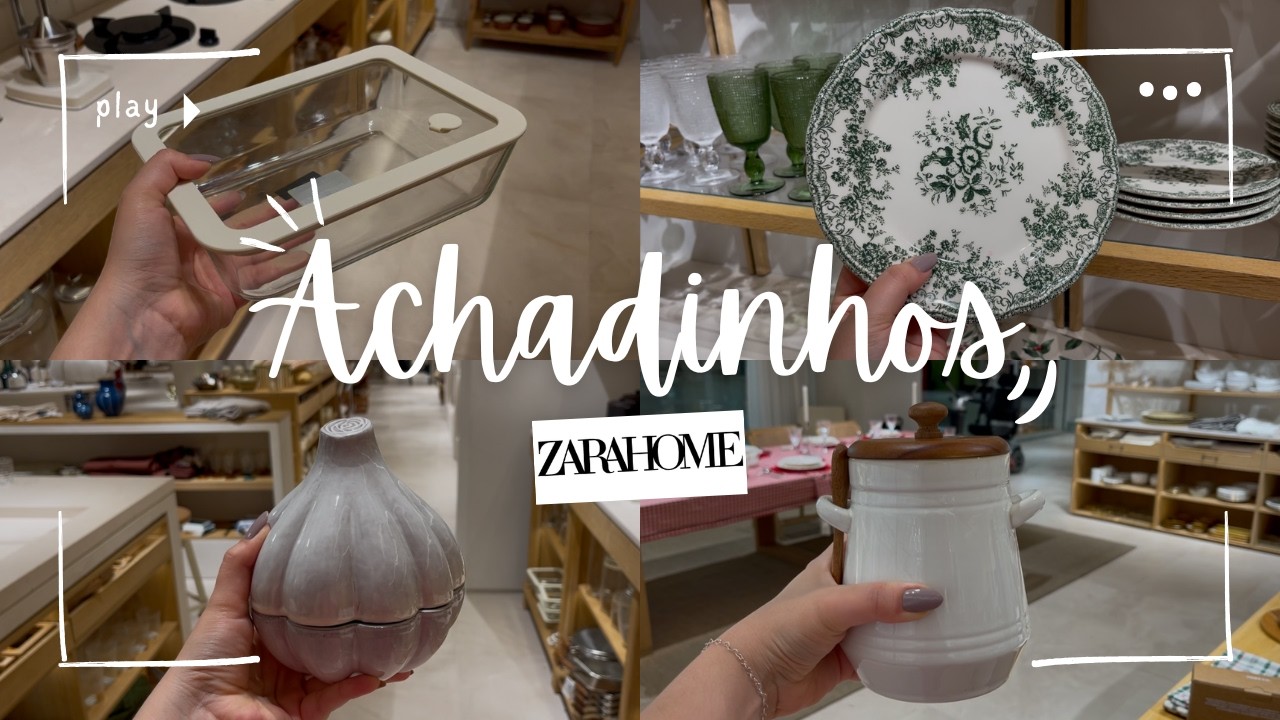 ZARA HOME, TOUR COM ACHADINHOS ELEGANTES PARA O SEU ENXOVAL