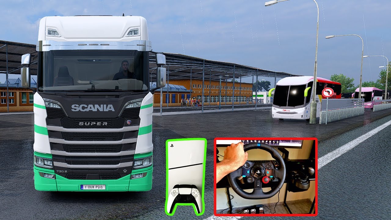 ETS 2 no Playstation 5 será assim - REALISMO BRUTAL