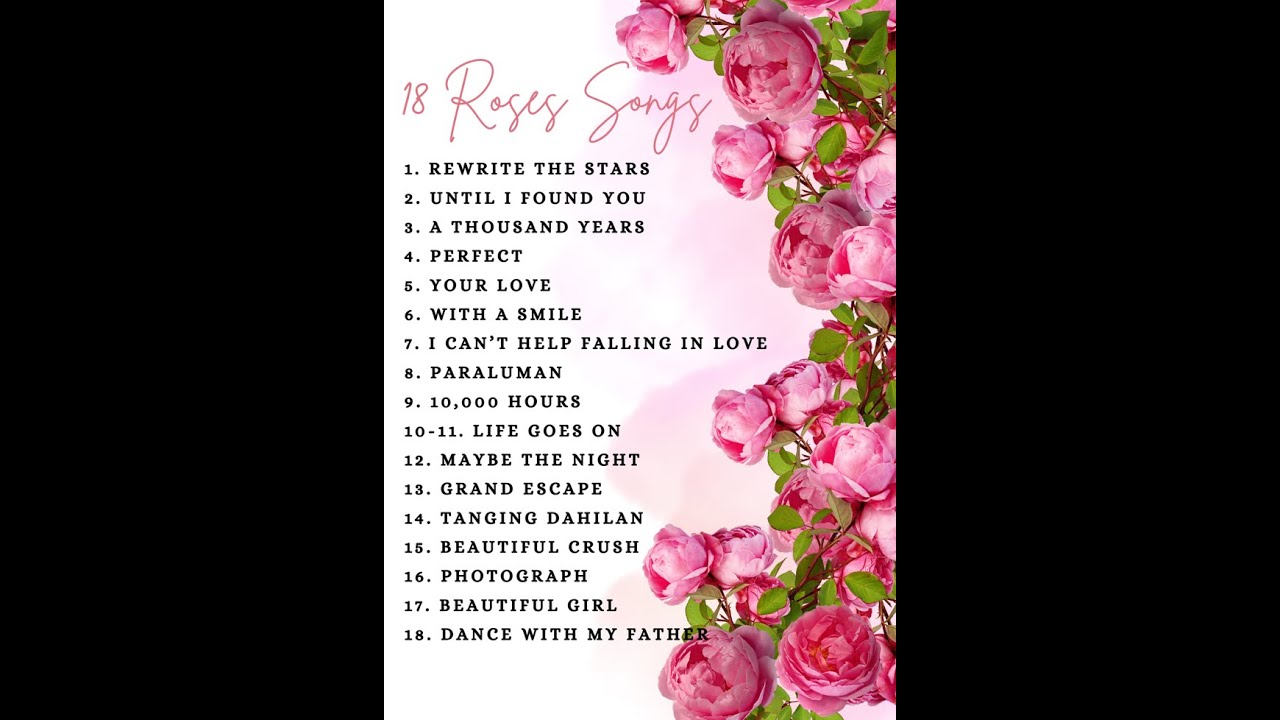 18 ROSES SONGS (INSTRUMENTAL)
