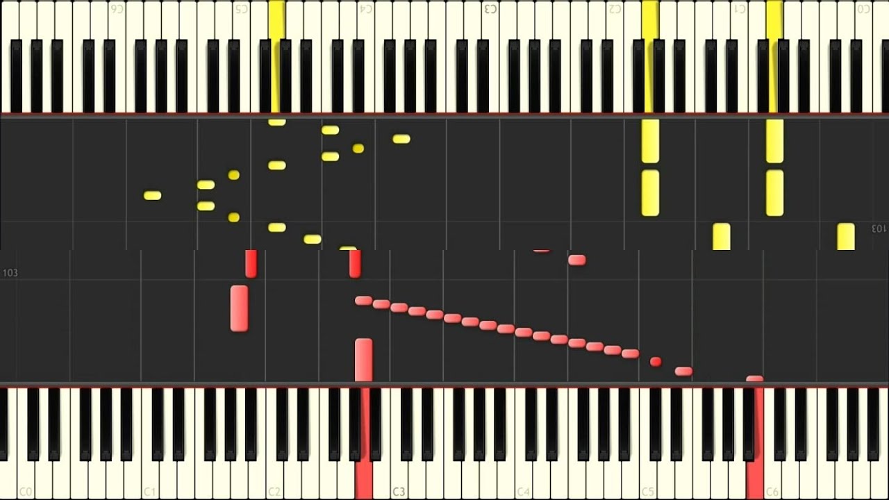 [Two Pianos] Senbonzakura (Marasy & H ZETT M) [Synthesia tutorial]