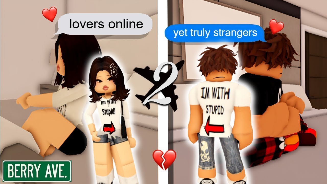 lovers online yet truly strangers TWO!!! | OFFICAL RELEASE | {BERRY AVE MINI MOVIE} | AI VOICEOVER