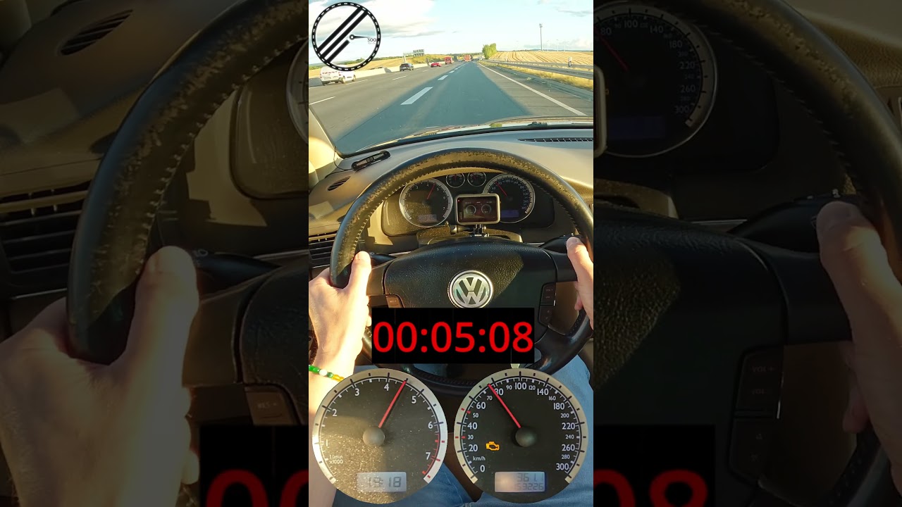 VW Passat W8 4.0 | 275 PS | 0-100 kmh