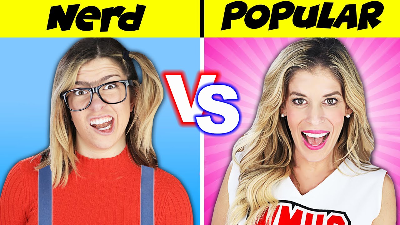 How to WIN a DATE! Nerd Vs Popular Girl Challenge to Reveal Rebecca's Secret