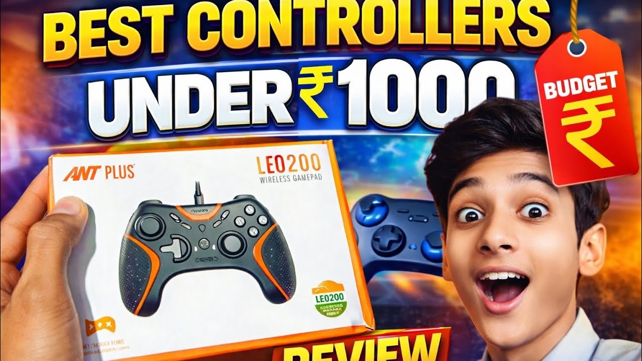 Best controller under 1000 ☠️ | Ant plus leo 200 gaming controller | Best for casual gaming 