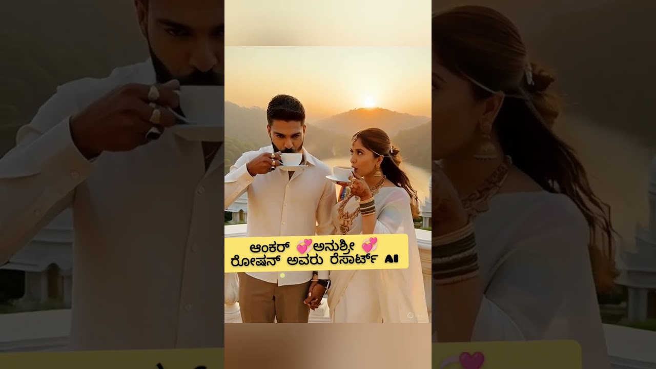 Anchor anushree 💞roshan resort moment ai💞#anchoranushree