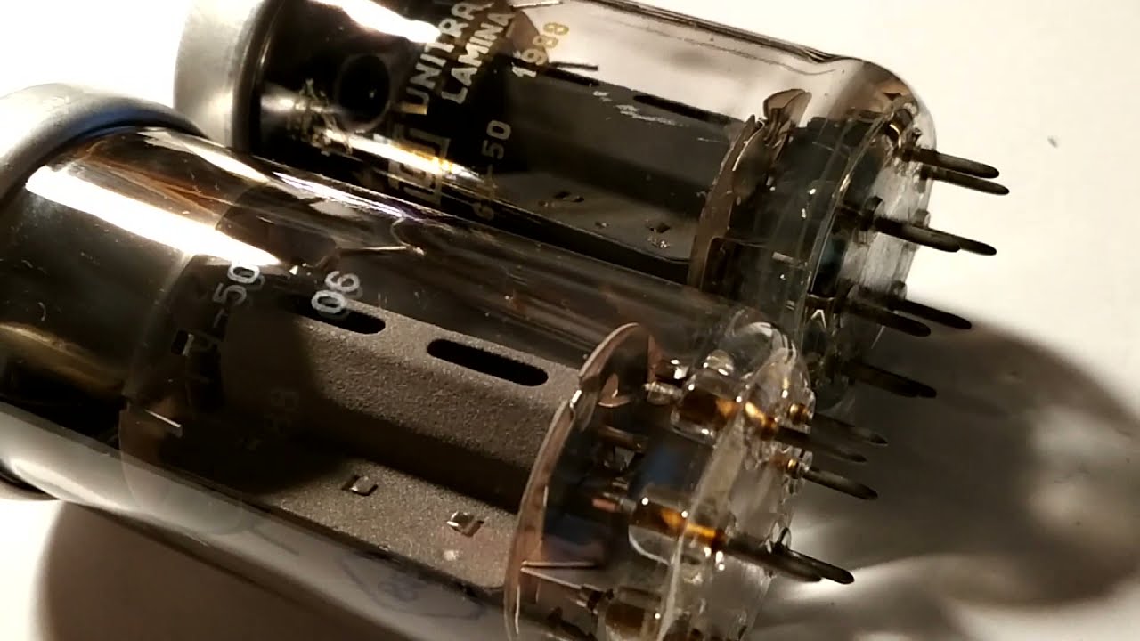 Compare Russia and Poland version of old transmit Tube GU50 / ГУ50 from 1988y .